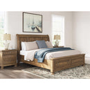  Size_California King -- Feddinger PCB779B9 California King Storage Sleigh Bed IMAGE 7