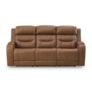  Signature Design by Ashley Knightington PCU1160015A Power Reclining Sofa with Audio Seating IMAGE 2