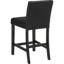  Crown Mark Lennon 1715SET-AB 5 pc Counter Height Dinette - Black IMAGE 4
