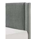  Size_Twin -- Lucia 5097LG-T Twin Bed - Light Grey IMAGE 3