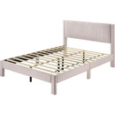  Size_Queen -- Lucia 5097PK-Q Queen Bed - Pink IMAGE 2
