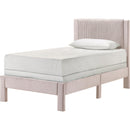  Size_Twin -- Lucia 5097PK-T Twin Bed - Pink IMAGE 1