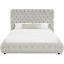  Size_Queen -- Flory 5112DV-Q Queen Bed - Dove IMAGE 2