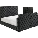  Size_Queen -- Josephine 5213BK-Q Queen Bed with TV Lift IMAGE 2