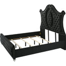  Size_Queen -- Cameo B2180-Q Queen Bed - Black IMAGE 2