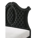 Size_Queen -- Cameo B2180-Q Queen Bed - Black IMAGE 5