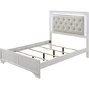  Size_Full -- Lyssa B4312-F Full Bed with LED - Oat/Frost IMAGE 2