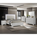  Size_Twin -- Lyssa B4312-T Twin Bed with LED - Oat/Frost IMAGE 3