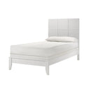  Size_Twin -- Denker B4712-T Twin Bed - White IMAGE 1