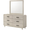  Crown Mark Nyomi B4900-11 Dresser Mirror - White IMAGE 2