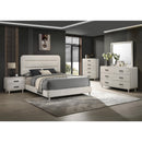  Crown Mark Nyomi B4900-11 Dresser Mirror - White IMAGE 3
