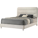  Size_Queen -- Nyomi B4900-Q Queen Bed - White IMAGE 1