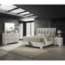  Crown Mark Jaymes B6582-11 Dresser Mirror - White Mist IMAGE 4