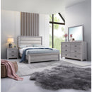  Size_Full -- Adelaide B6710-F Full Upholstered Bed - Driftwood IMAGE 3