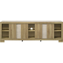  Crown Mark Rangley B6832-99 TV Stand - Driftwood IMAGE 3