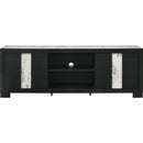  Crown Mark Rangley B6835-99 TV Stand - Black IMAGE 2