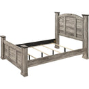  Size_Queen -- Ella Mae B6840-Q Queen Poster Bed IMAGE 2