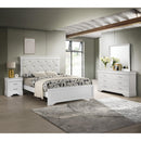  Crown Mark Amalia B6912-11 Dresser Mirror - White IMAGE 3