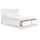  Size_California King -- Fortman B680B23 California King Panel Storage Bed IMAGE 2