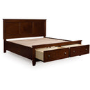  Size_California King -- Danabrin B685B19 California King Panel Storage Bed IMAGE 2