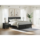  Size_King -- Lanolee B687B19 King Panel Storage Bed IMAGE 10