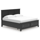  Size_King -- Lanolee B687B19 King Panel Storage Bed IMAGE 1