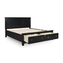  Size_King -- Lanolee B687B19 King Panel Storage Bed IMAGE 7