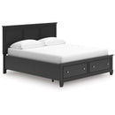  Size_California King -- Lanolee B687B20 California King Panel Storage Bed IMAGE 1
