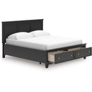 Size_California King -- Lanolee B687B20 California King Panel Storage Bed IMAGE 2