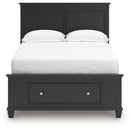  Size_Full -- Lanolee B687B22 Full Panel Storage Bed IMAGE 3