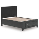  Size_Full -- Lanolee B687B22 Full Panel Storage Bed IMAGE 6