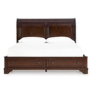  Size_King -- Trellington B716B2 King Sleigh Storage Bed IMAGE 2