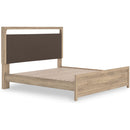  Size_King -- Kinlanni PCB1360B16 King Upholstered Platform Bed IMAGE 2