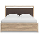  Size_King -- Kinlanni PCB1360B16 King Upholstered Platform Bed IMAGE 3