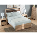  Size_Queen -- Kinlanni PCB1360B4 Queen Upholstered Panel Bed IMAGE 8