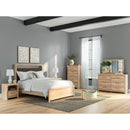  Size_Queen -- Kinlanni PCB1360B4 Queen Upholstered Panel Bed IMAGE 9