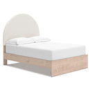  Size_Full -- Arloster PCB1566B3 Full Upholstered Panel Bed IMAGE 1