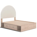  Size_Full -- Arloster PCB1566B5 Full Upholstered Panel Bed with Storage IMAGE 6