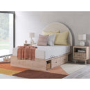  Size_Full -- Arloster PCB1566B7 Full Upholstered Panel Bed with Storage IMAGE 7