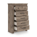  Signature Design by Ashley Rusticott PCB2260-46 Five Drawer Chest IMAGE 2