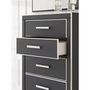  Signature Design by Ashley Zuraleus PCB3380-46 Five Drawer Chest IMAGE 7