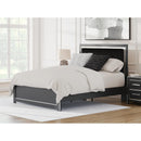  Size_Queen -- Zuraleus PCB3380B2 Queen Upholstered Platform Bed IMAGE 2