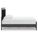  Size_Queen -- Zuraleus PCB3380B6 Queen Upholstered Panel Bed IMAGE 3