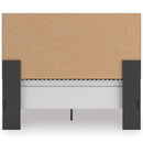  Size_Queen -- Zuraleus PCB3380B6 Queen Upholstered Panel Bed IMAGE 4