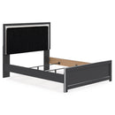  Size_Queen -- Zuraleus PCB3380B6 Queen Upholstered Panel Bed IMAGE 5