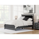  Size_Queen -- Zuraleus PCB3380B6 Queen Upholstered Panel Bed IMAGE 6
