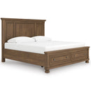  Size_King -- Feddinger PCB779B12 King Panel Storage Bed IMAGE 1