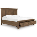  Size_King -- Feddinger PCB779B12 King Panel Storage Bed IMAGE 2
