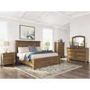  Size_California King -- Feddinger PCB779B13 California King Panel Storage Bed IMAGE 9