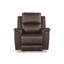 Manufacturer Color_Espresso -- Bleckley PCU1200113 Power Recliner with Adjustable Headrest IMAGE 3